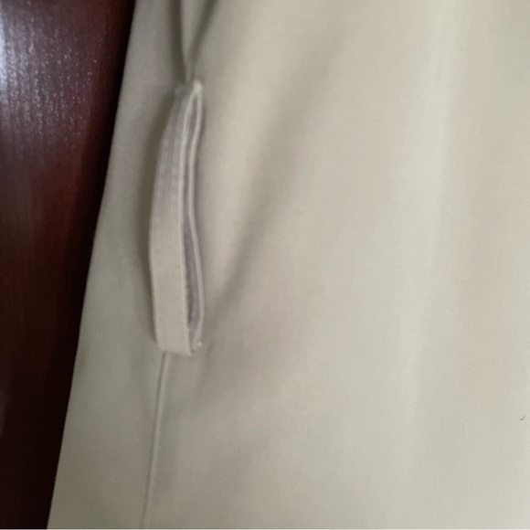 London Fog faux-fur lined tan vintage trench coat in size 10 M - Picture 8 of 11